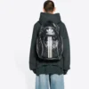 Balenciaga x adidas Logo Oversized Hoodie “Green White” 712396TNVA93775