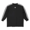 Balenciaga x adidas Long Sleeve T-shirt Oversized “Black” 728789TNVA68482