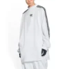 Balenciaga x adidas Long Sleeve T-shirt Oversized “White” 728789TNVA61156