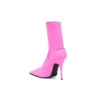 Balenciaga x adidas originals Knife 110mm Booties “Pink” 724073W2ES15090
