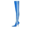 Balenciaga x adidas originals Knife Over The Knee Booties “Blue” 724074W2ES14090