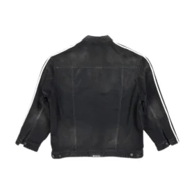 Balenciaga x adidas Oversized Denim Jacket “Black” 724775TNW541129