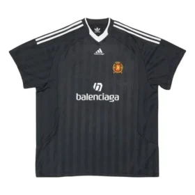 Balenciaga x adidas Oversized Soccer T-Shirt “Black” 723663TNV131000