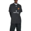 Balenciaga x adidas Oversized Soccer T-Shirt “Black” 723663TNV131000