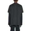 Balenciaga x adidas Oversized Soccer T-Shirt “Black” 723663TNV131000