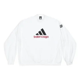Balenciaga x adidas Oversized Sweatshirt “White” 731777TNVP69065