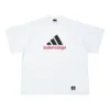 Balenciaga x adidas Oversized T-Shirt “White” 731769TNVA69065