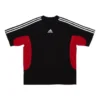 Balenciaga x adidas T-Shirt Medium Fit “Black Red” 712401TNVA61003