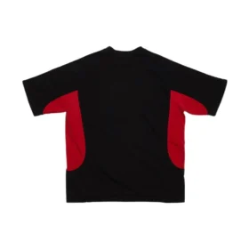 Balenciaga x adidas T-Shirt Medium Fit “Black Red” 712401TNVA61003