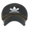 Balenciaga x adidas Trefoil Balenciaga Logo Cap “Black White” 723749410B2