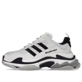 Balenciaga x adidas Triple S “White Black” 712821W2ZB19112