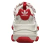 Balenciaga x adidas Triple S “White Red” ID4734