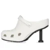 Balenciaga x Crocs Madame 80MM “White” 677390W1S8E9000