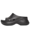 Balenciaga x Crocs Pool Slide Sandals “Black” 677389W1S8E1000