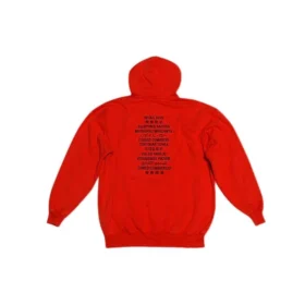 Balenciaga x FORTNITE Hoodie Medium Fit “Red” 600583TLVO46506