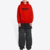 Balenciaga x FORTNITE Hoodie Medium Fit “Red” 600583TLVO46506