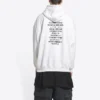 Balenciaga x FORTNITE Hoodie Medium Fit “White” 600583TLVO49040