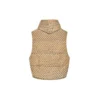 Balenciaga x Gucci The Hacker Project Hacker Cocoon Puffer Gilet Vest “Beige” 681884TLO539585