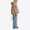 Balenciaga x Gucci The Hacker Project Hacker Cocoon Puffer Gilet Vest “Beige” 681884TLO539585
