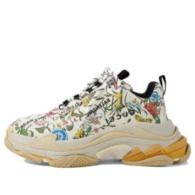 Balenciaga x Gucci Triple S Sneakers “The Hacker Project Floral” 681068-UL110-8461