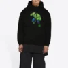 Balenciaga x Marvel Hulk Hoodie Medium Fit “Black” 600583TLV581000
