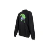 Balenciaga x Marvel Hulk-Print Boxy Crewneck Cotton Sweatshirt “Black” 671125TLV581000