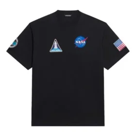 Balenciaga x NASA Crossover Space Retro Short Sleeve Tee “Black” 651795TKVD71070 Balenciaga x NASA Crossover Space Retro Short Sleeve Tee “Black” 651795TKVD71070