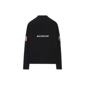 Balenciaga x NASA Space Multi-Patch Sweatshirt “Black” 662496TKVD71070
