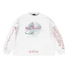 Balenciaga x Pink Martini Long Sleeve T-shirt Oversized “Ecru” 699191TMVN99800
