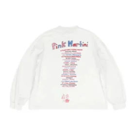 Balenciaga x Pink Martini Long Sleeve T-shirt Oversized “Ecru” 699191TMVN99800 Balenciaga x Pink Martini Long Sleeve T-shirt Oversized “Ecru” 699191TMVN99800