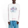 Balenciaga x Pink Martini Long Sleeve T-shirt Oversized “Ecru” 699191TMVN99800