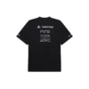Balenciaga x PlayStation Crossover Ps5 Alphabet Geometry Pattern Printing Short Sleeve Unisex Black 651795TKVF31070