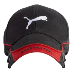 Balenciaga x Puma Cap “Black Red” 846518410B21074 Balenciaga x Puma Cap “Black Red” 846518410B21074