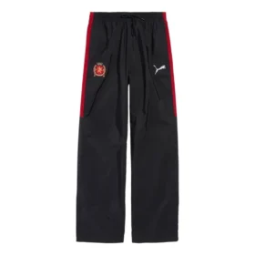 Balenciaga x Puma Large Tracksuit Pants “Black Red” 850702TPQ381000
