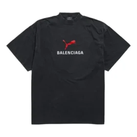 Balenciaga x Puma Oversized T-shirt “Black Faded” 831305TTVA61041 Balenciaga x Puma Oversized T-shirt “Black Faded” 831305TTVA61041