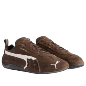 Balenciaga x Puma Speedcat Suede “Distressed Brown White” 847146WSDSD2910 Balenciaga x Puma Speedcat Suede “Distressed Brown White” 847146WSDSD2910