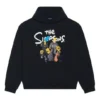 Balenciaga x THE SIMPSONS Cotton Hoodie Wide Fit “Black” 675003TLVG81000