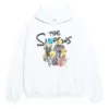Balenciaga x THE SIMPSONS Cotton Hoodie Wide Fit “White” 675003TLVG89016