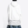 Balenciaga x THE SIMPSONS Cotton Hoodie Wide Fit “White” 675003TLVG89016
