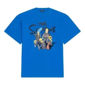 Balenciaga x The Simpsons Oversized T-Shirt “Blue” 676589TLVG74210 Balenciaga x The Simpsons Oversized T-Shirt “Blue” 676589TLVG74210