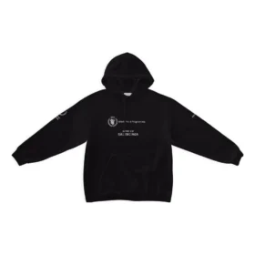 Balenciaga x WFP Hoodie Medium Fit “Black” 600583TMVL11070