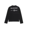 Balenciaga x WFP Long Sleeve T-Shirt Medium Fit “Black” 612967THV841000
