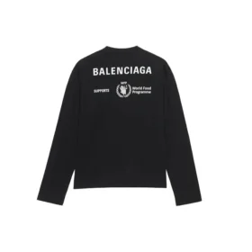 Balenciaga x WFP Long Sleeve T-Shirt Medium Fit “Black” 612967THV841000