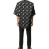 Balenciaga x WFP Short Sleeve Square Back Shirt “Black White” 602026TIL251070