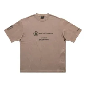 Balenciaga x WFP T-Shirt Medium Fit “Beige” 612966TMVL27761 Balenciaga x WFP T-Shirt Medium Fit “Beige” 612966TMVL27761
