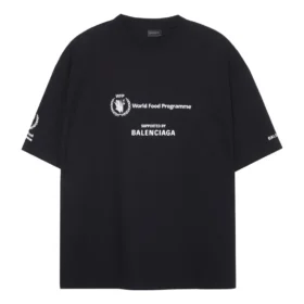 Balenciaga x WFP T-Shirt Medium Fit “Black” 612966TMVL21070 Balenciaga x WFP T-Shirt Medium Fit “Black” 612966TMVL21070