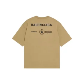 Balenciaga x WFP T-Shirt Medium Fit “Khaki” 612966THV849605 Balenciaga x WFP T-Shirt Medium Fit “Khaki” 612966THV849605
