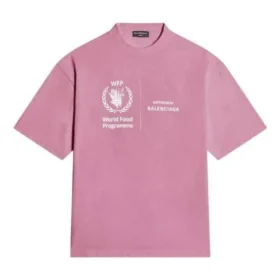 Balenciaga x WFP T-Shirt Medium Fit “Pink” 612966THV845621 Balenciaga x WFP T-Shirt Medium Fit “Pink” 612966THV845621