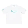Balenciaga x WFP T-Shirt Medium Fit “White” 612966TMVL29086