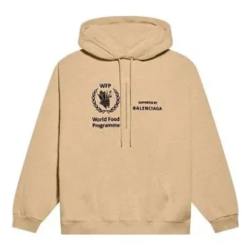 Balenciaga x World Food Programme Medium Fit Hoodie “Beige” 600583TJVK49605